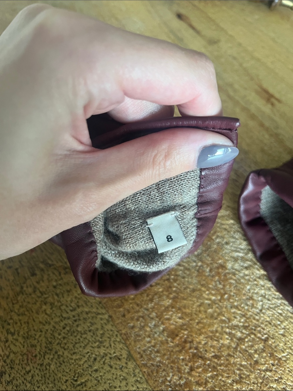 Coach leather gloves - Picture 4 of 5